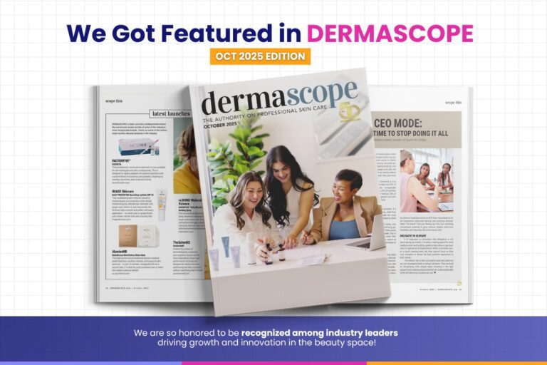 Spark Pro Global Featured in DERMASCOPE: Why It’s Time to Step Into CEO Mode